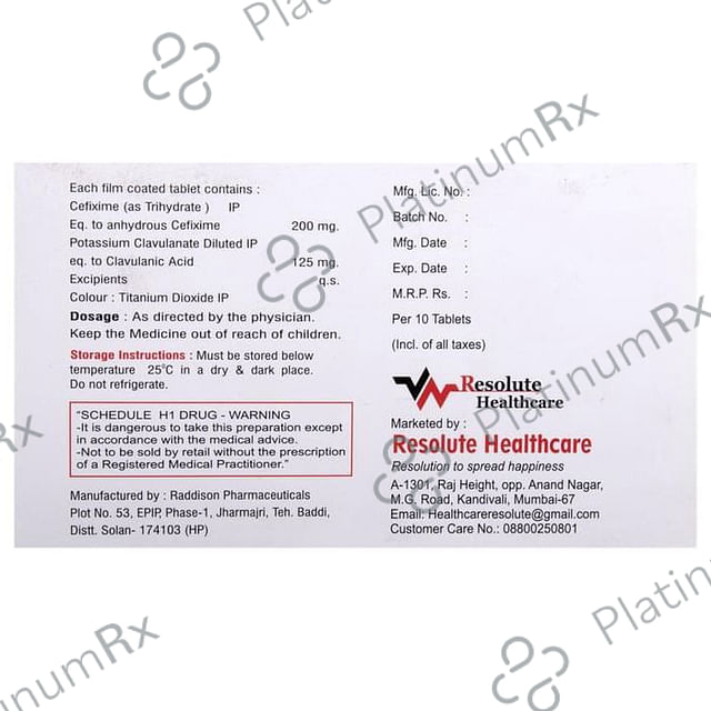 Cefcan-CV Tablet