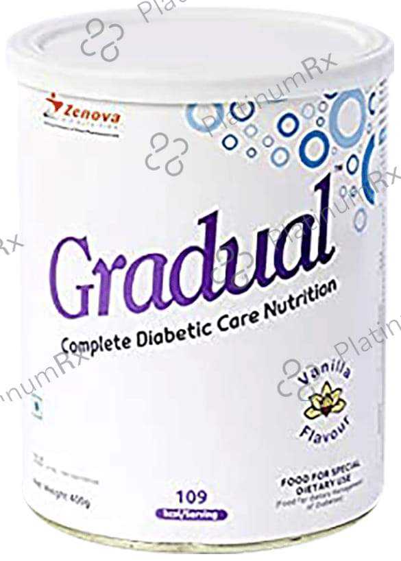 Pulse Gradual Diabetic Care Nutrition Powder Vanilla 400gm
