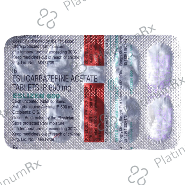 Eslizen 600mg Tablet 10s