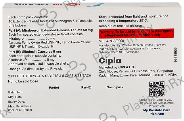 Silofast M 50mg Tablet 10s