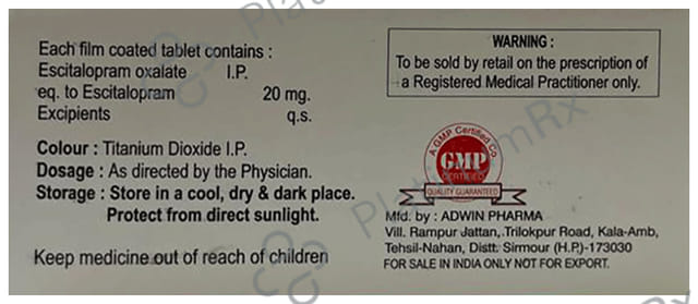 ESI 20mg Tablet 10s