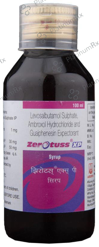 Zerotuss XP Syrup 100ml