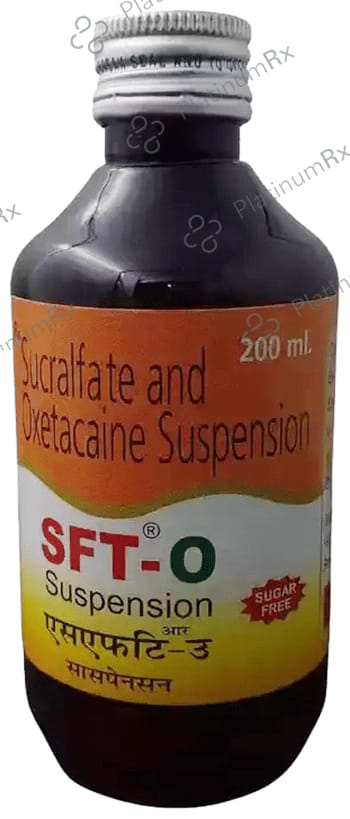 Sft-O Oral Suspension Sugar Free 200 Oral Suspension