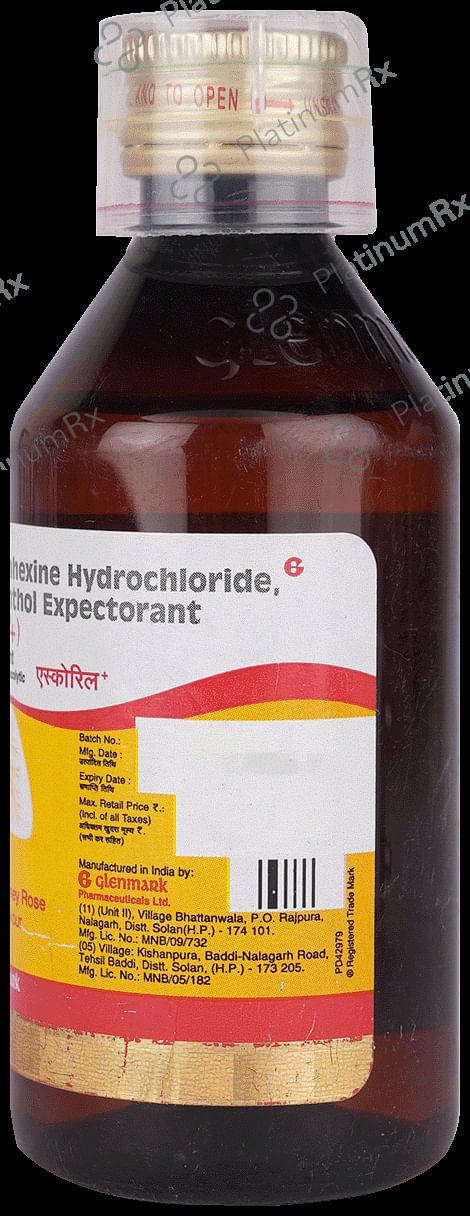 Ascoril Plus Honey Rose Expectorant 120ml