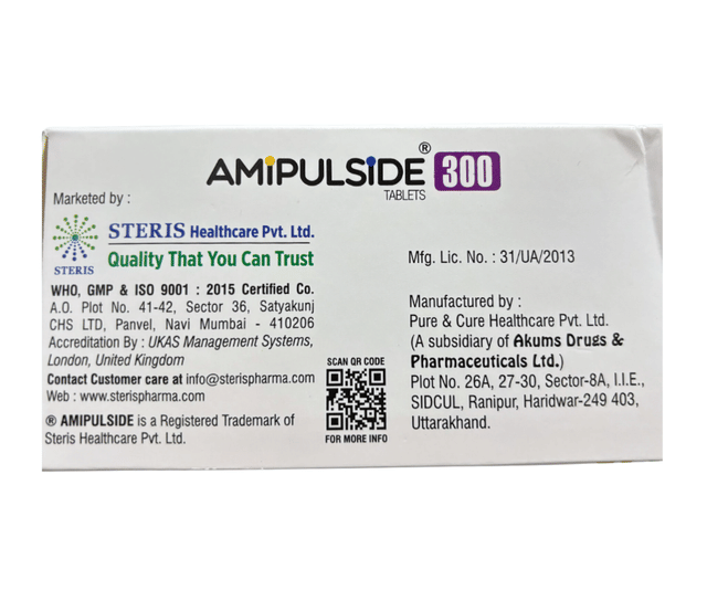Amipulside 300mg Tablet 10s