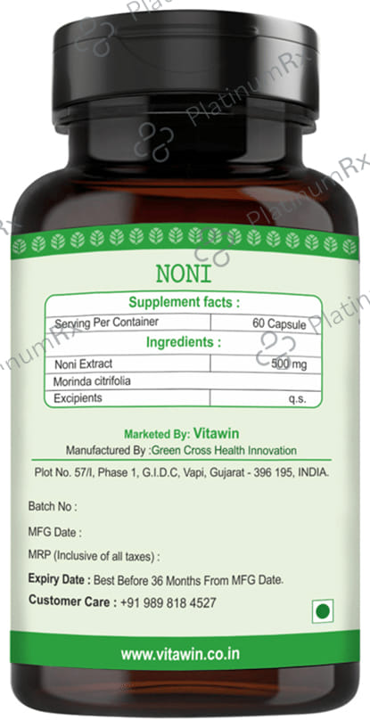 Vitawin Noni Vegetarian Capsule