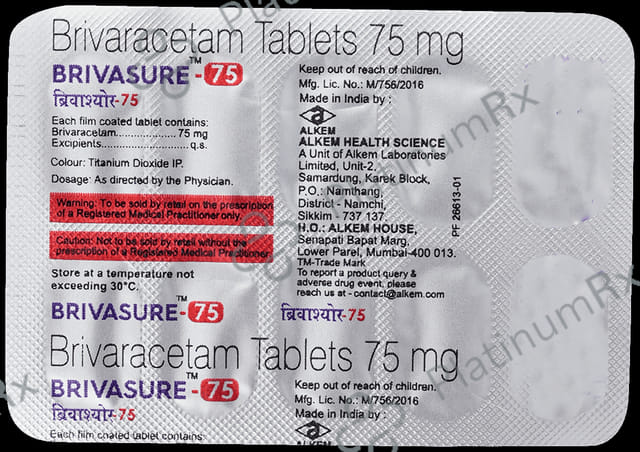 Brivasure 75mg Tablet 10s