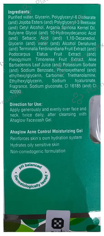 Ahaglow AC Moisturizing Gel 50gm