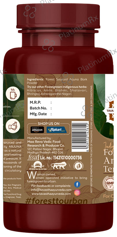 Tavastha Ayurveda Forest Arjuna Bark Powder