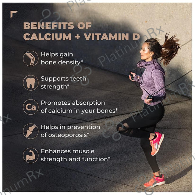 Swisse Ultiboost Calcium + Vitamin D Tablet for Stronger Bones & Muscle Health