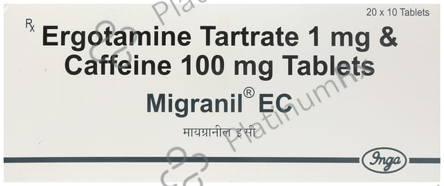 Migranil EC 1/100mg Tablet 10s