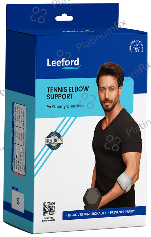 Leeford Tennis Elbow Support Brace Band Small