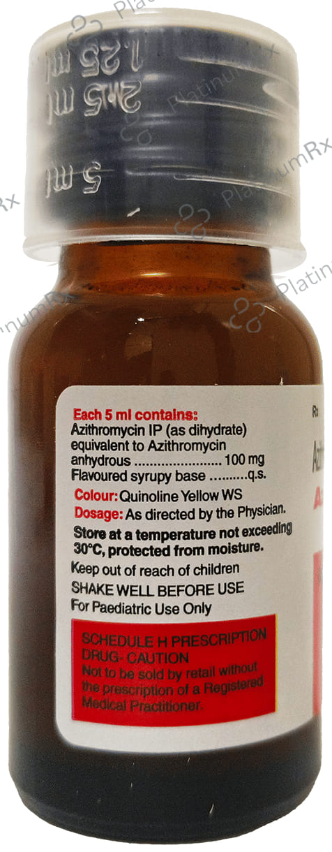 Azicip 100mg Oral Suspension 15ml