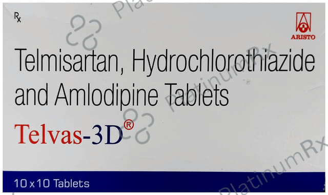 Telvas 3D 5/12.5/40mg Tablet 10s