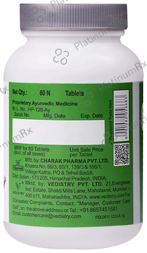 Vedistry Arjuna+ Tablet for Heart Care