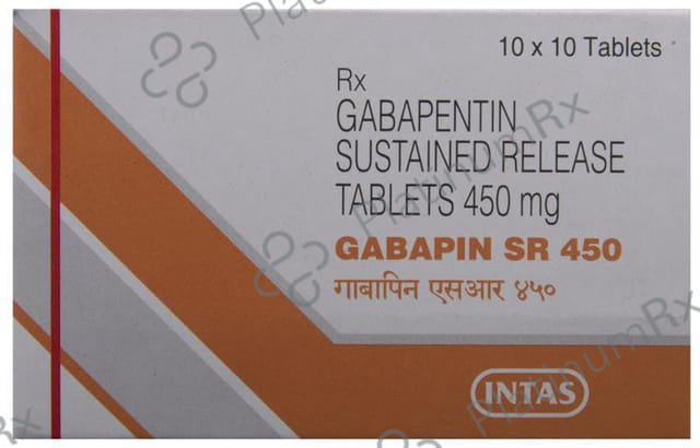 Gabapin SR 450mg Tablet 10s
