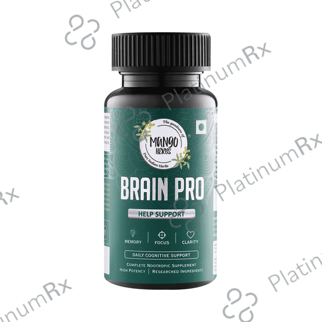 MangoHerbs Brain Pro Help Support Tablet
