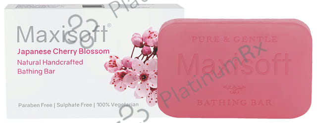 Maxisoft Japanese Cherry Blossom Bathing Bar (75gm Each) 3 units