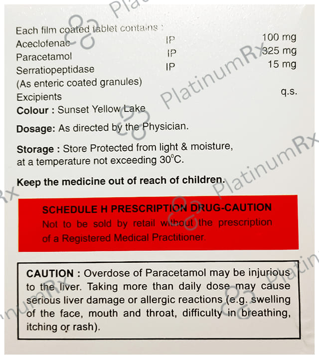 Refadol SP Tablet 10s