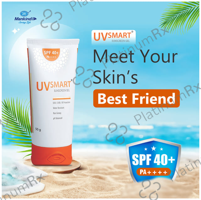 UVsmart SPF 40+ Gel 50gm