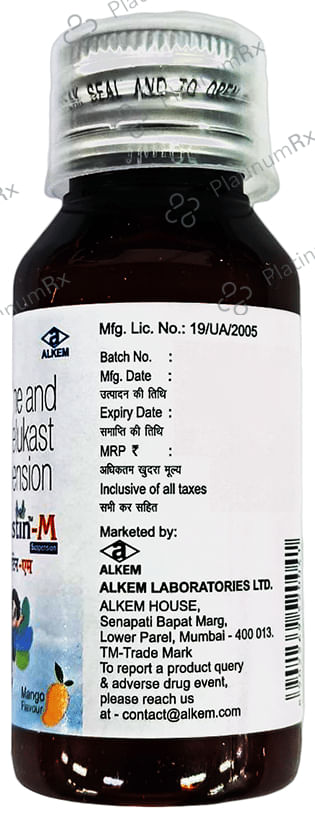 Prulastin M Mango Oral Suspension 60ml