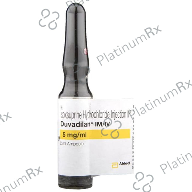Duvadilan IM/IV 5mg Injection 1 Injection