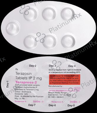 Terapress 2mg Tablet 7s