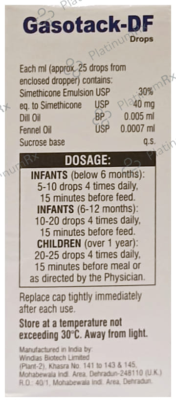 Gasotack-DF Oral Drops