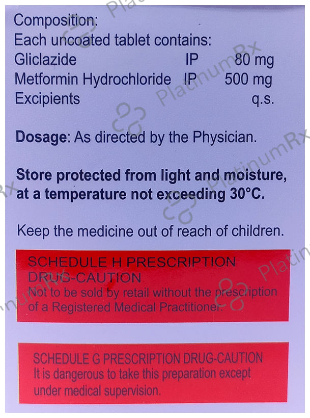 Gliclabetic-M80 Tablet