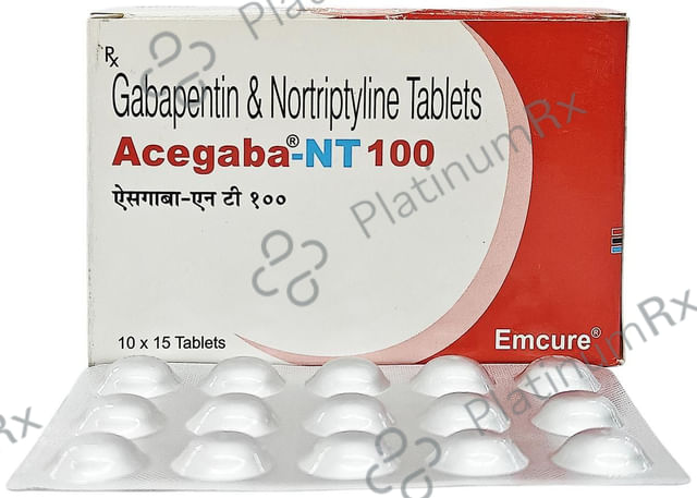 Acegaba NT 100/10mg Tablet 15s