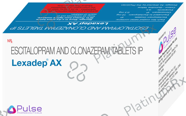 Lexadep AX 0.5/10mg Tablet 10s
