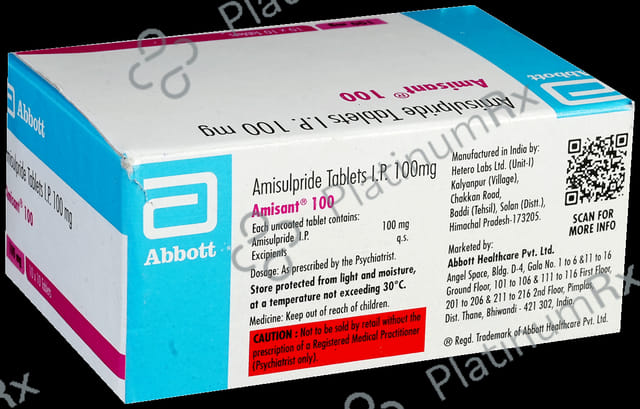 Amisant 100mg Tablet 10s