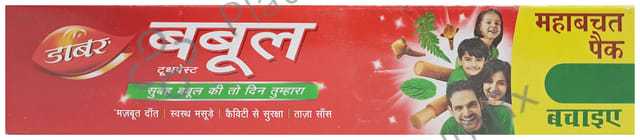 Dabur Babool Toothpaste Big Saver Pack (2 x 175gm)