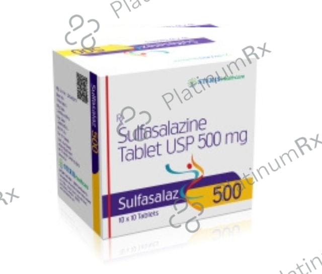 Sulfasalaz 500mg Tablet 15s