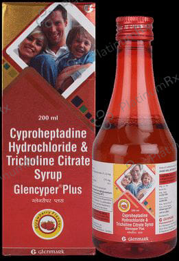 Glencyper Plus Syrup Strawberry 200ml