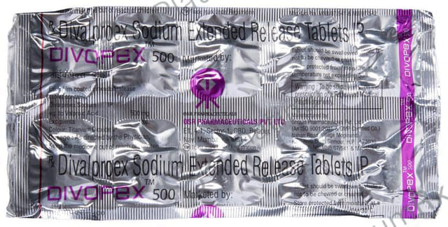 Divopex 500 Tablet ER 10s