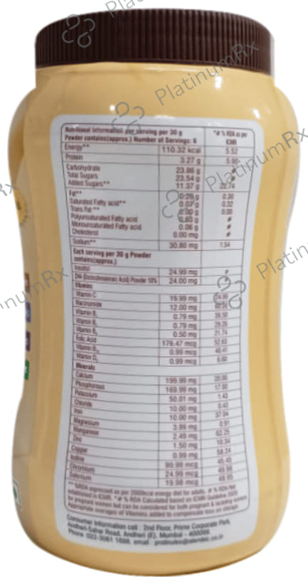 Protinules Flavour Butterscotch Powder 200gm