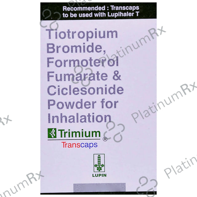 Trimium 400/12/18mcg Transcaps 15s