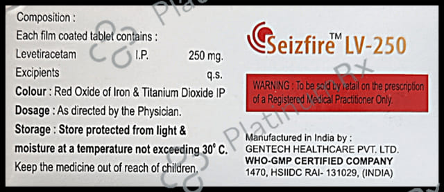 Seizfire LV 250 Tablet