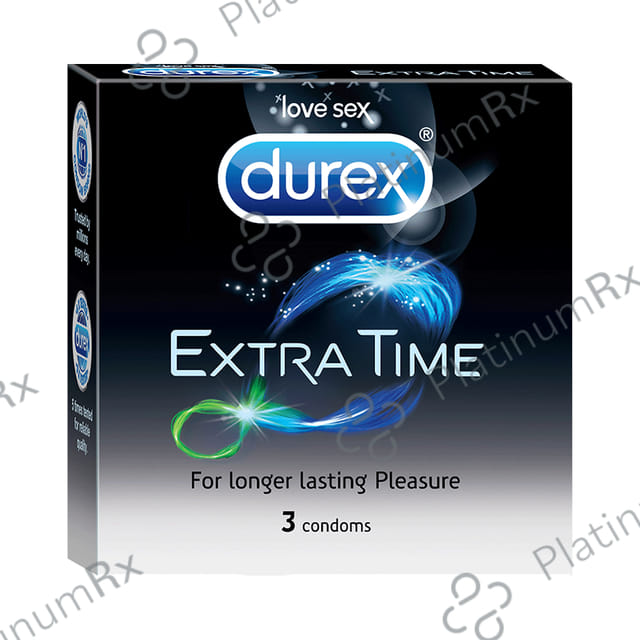 Durex Extra Time Condom 3s