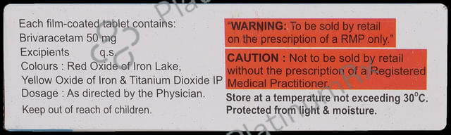 Brivapride 50mg Tablet 10s