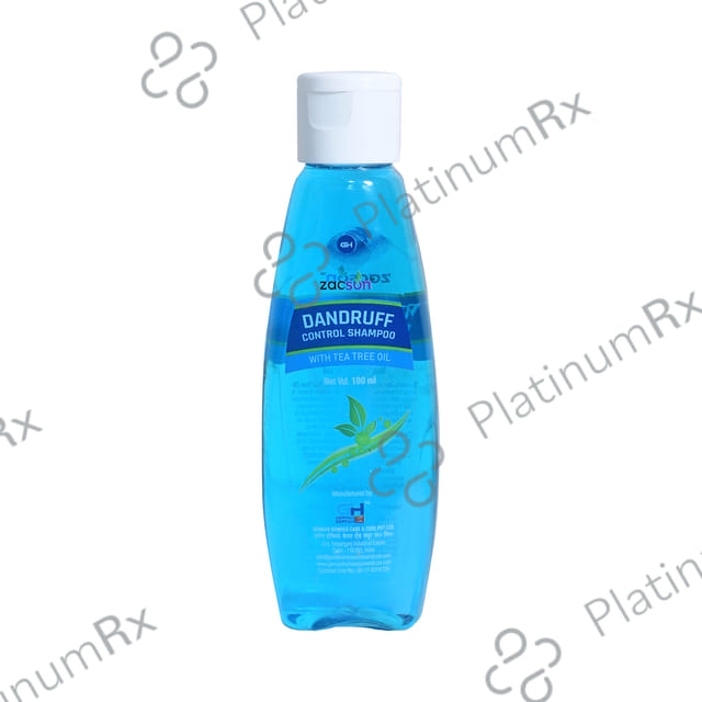 Zacson Dandruff Control Shampoo with Tea Tree Oil 100 ml