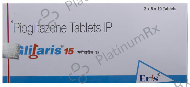 Glitaris 15mg Tablet 10s