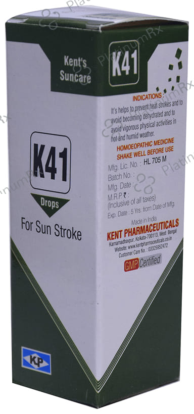 Kent's K41 Sun Stroke Oral Drops
