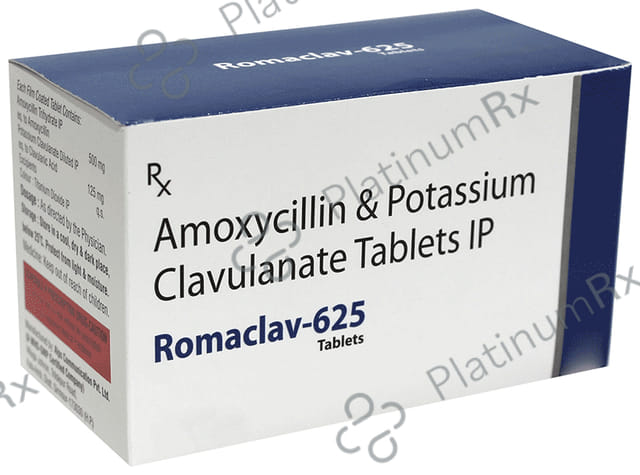 Romaclav 625 Tablet