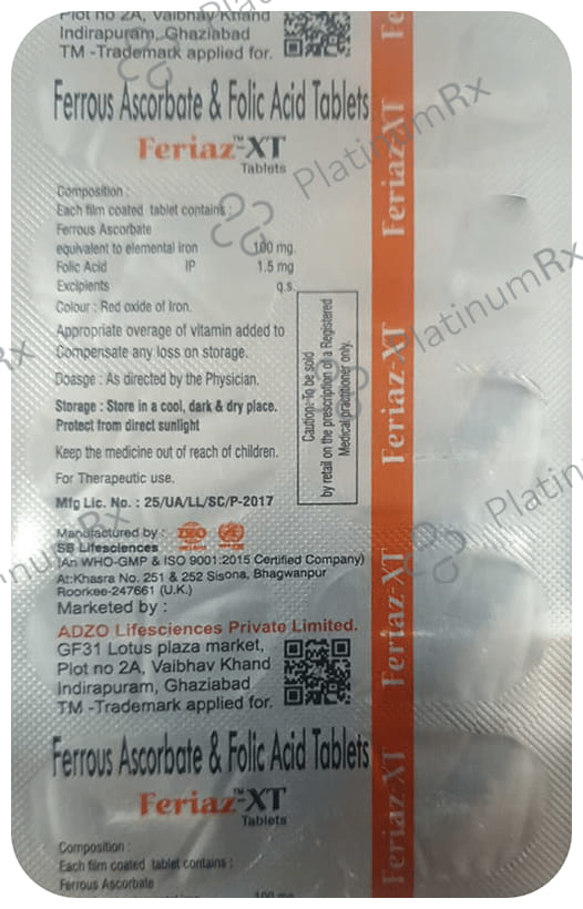 Feriaz XT Tablet 10s