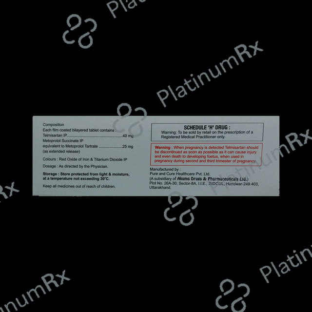 Telmijub Beta 40/25mg Tablet ER 10s