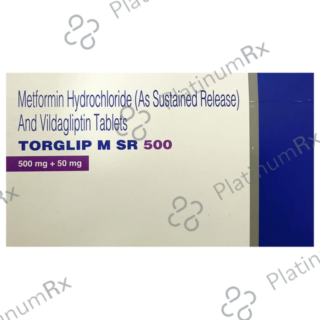 Torglip M 50/500mg Tablet SR 10s