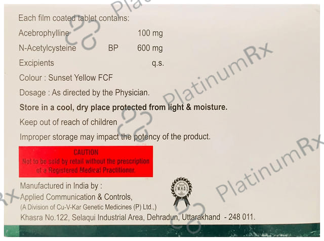 Aid Air NAC Tablet 10s