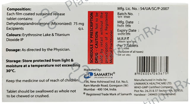 Oviserv 75mg Tablet SR